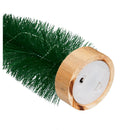 LED Color Changing Bottlebrush Trees, Green, Set of 3