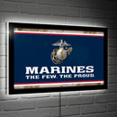 US Marine Corps Edgelite Rectangle LED Wall Decor