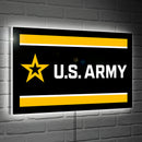 US Army Military Rectangle Edgelite LED Decor