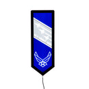 US Air Force Military Pennant Glazelite LED Decor