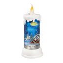 LED Candle Waterglobe with Animation