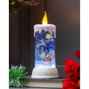 LED Candle Waterglobe with Animation