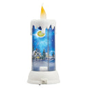 LED Candle Waterglobe with Animation
