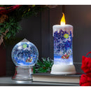 LED Candle Waterglobe with Animation