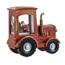 LED Tractor with Spinning Water Movement Lantern Table Décor