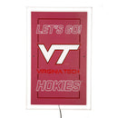 Virginia Tech College Rectangle Neolite LED Decor