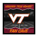Virginia Tech 23"H x 23"L LED Wall Decor, Edgelite, Square