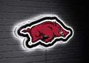 University of Arkansas College Mascot Glazelite LED Decor