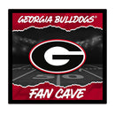 University of Georgia 23"H x 23"L LED Wall Decor, Edgelite, Square
