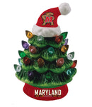 4" Mini LED Tabletop Christmas Tree, University of Maryland,8led916mt