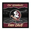Florida State University 23"H x 23"L LED Wall Decor, Edgelite, Square