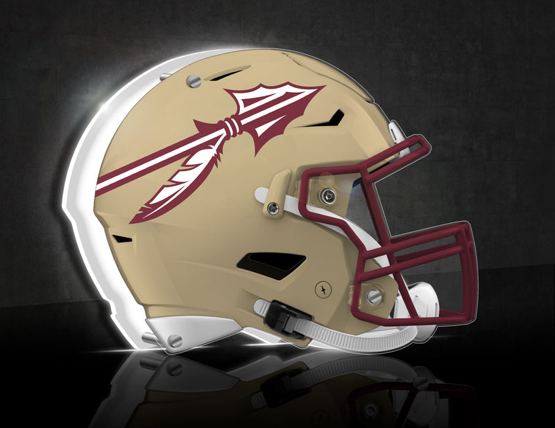 Desklite LED Decor, Helmet Shape, College Football,Florida State University