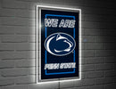 22"H x 14"L NeoLite Wall Decor, Rectangle, Pennsylvania State University,8led922nlrt