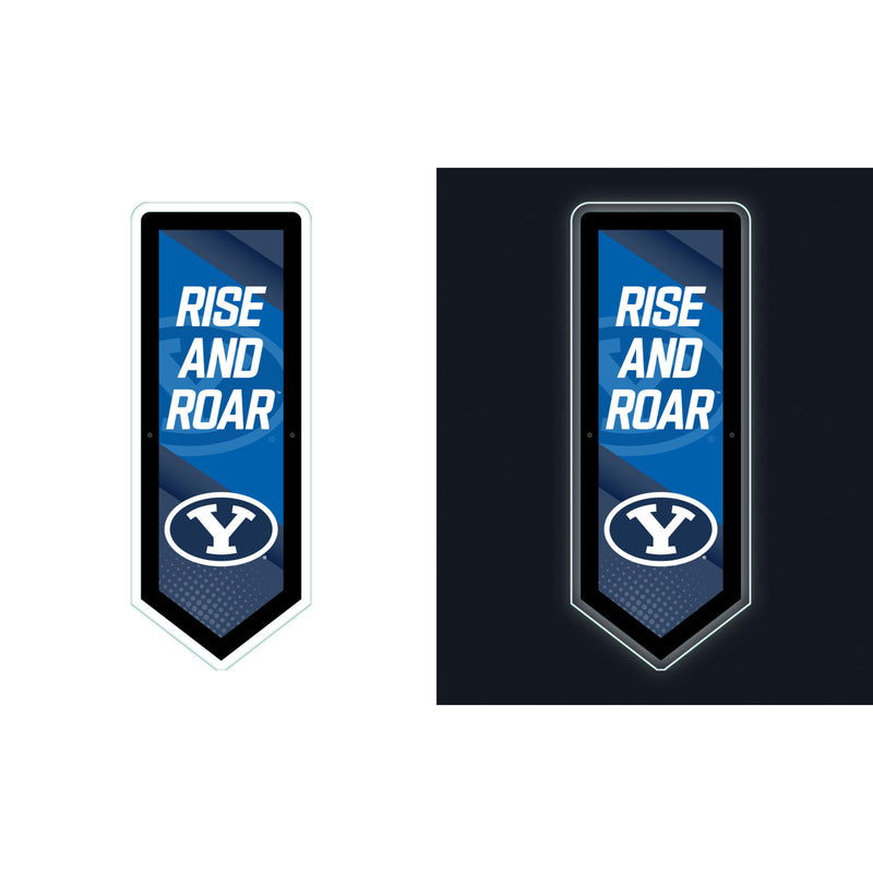 Brigham Young University College Pennant Glazelite LED Decor