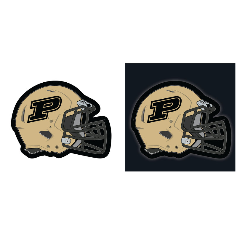 Purdue University College Helmet Edgelite LED Decor