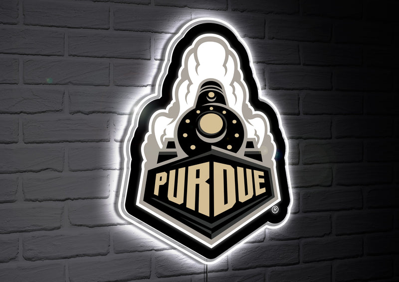 LED Wall Decor, Glazelite, College Mascot, Purdue University,8led935mas