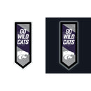Kansas State University College Pennant Glazelite LED Decor