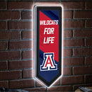 LED Wall Decor, Pennant, University of Arizona,8led945pen
