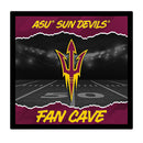 Arizona State University 23"H x 23"L LED Wall Decor, Edgelite, Square
