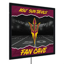 Arizona State University 23"H x 23"L LED Wall Decor, Edgelite, Square
