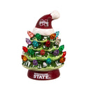 4" Mini LED Tabletop Christmas Tree, Mississippi State University,8led948mt