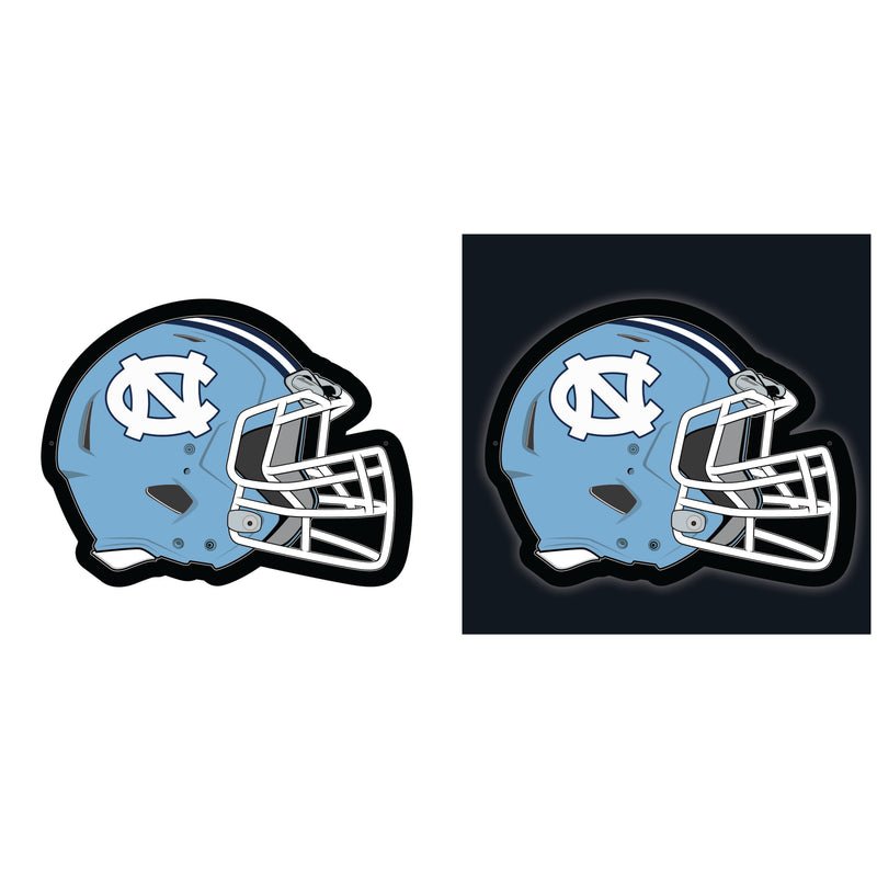 University of North Carolina College Helmet Edgelite LED Decor