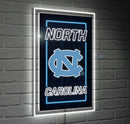 22"H x 14"L NeoLite Wall Decor, Rectangle, University of North Carolina,8led951nlrt