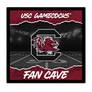 University of South Carolina 23"H x 23"L LED Wall Decor, Edgelite, Square