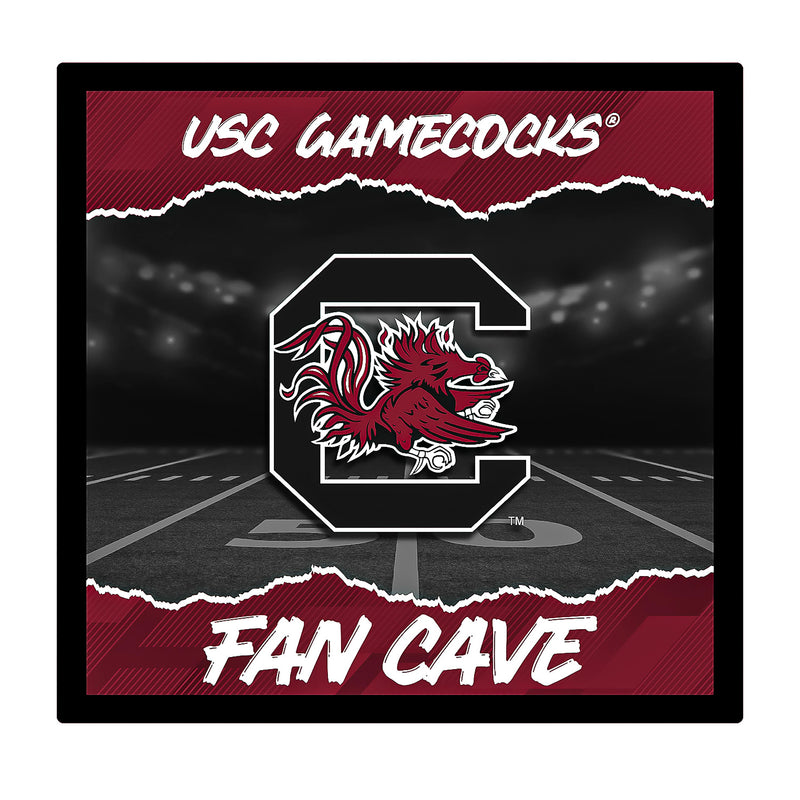 University of South Carolina 23"H x 23"L LED Wall Decor, Edgelite, Square