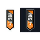 University of Tennessee College Pennant Glazelite LED Decor