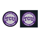 Texas Christian University College Large Round Edgelite LED Decor