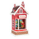 10" LED Santa's Workshop Water Lantern Table Décor