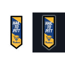 University of Pittsburgh College Pennant Glazelite LED Decor
