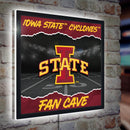 Iowa State University 23"H x 23"L LED Wall Decor, Edgelite, Square
