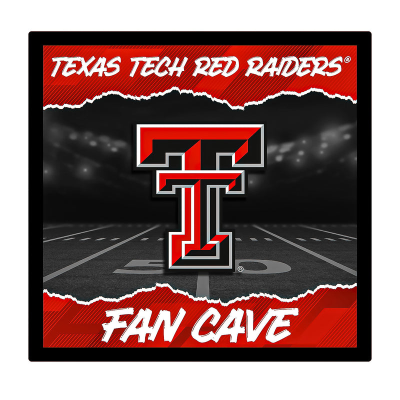 Texas Tech University 23"H x 23"L LED Wall Decor, Edgelite, Square
