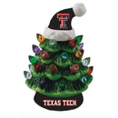 Texas Tech 8" LED Ceramic Christmas Tree