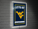 West Virginia University College Rectangle Neolite LED Decor
