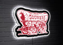 University of Oklahoma College Mascot Glazelite LED Decor