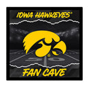 University of Iowa 23"H x 23"L LED Wall Decor, Edgelite, Square