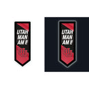 University of Utah College Pennant Glazelite LED Decor