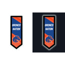 Boise State University College Pennant Glazelite LED Decor