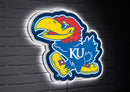University of Kansas College Mascot Glazelite LED Decor
