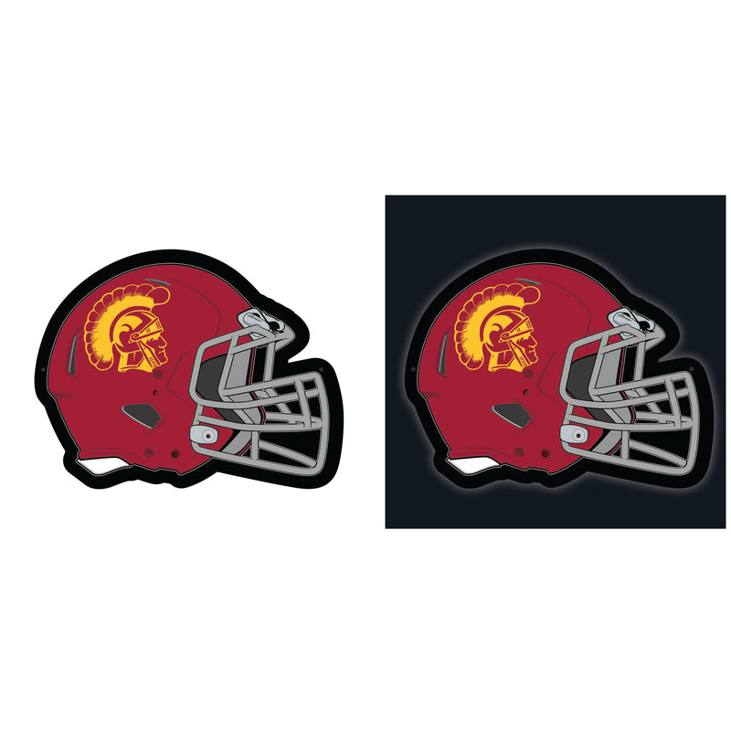 University of Southern California College Helmet Edgelite LED Decor