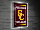 22"H x 14"L NeoLite Wall Decor, Rectangle, University of Southern California,8led997nlrt