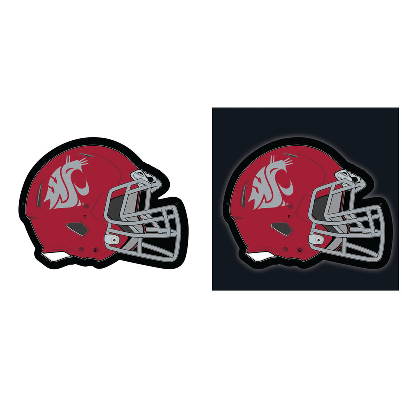 Washington State University College Helmet Edgelite LED Decor