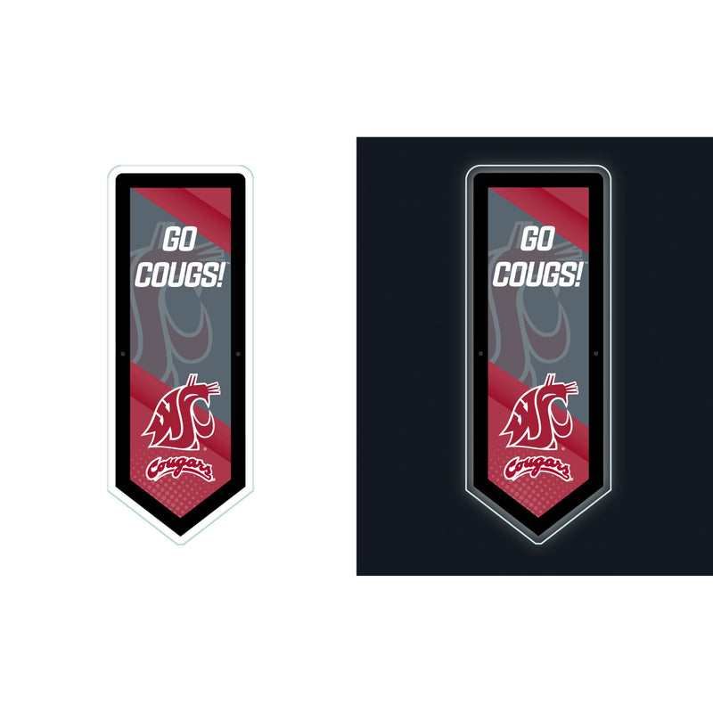 Washington State University College Pennant Glazelite LED Decor