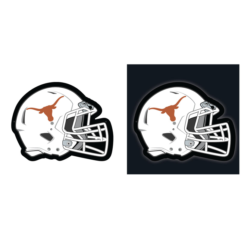 University of Texas College Helmet Edgelite LED Decor