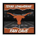 University of Texas 23"H x 23"L LED Wall Decor, Edgelite, Square