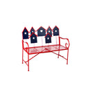 Americana Bird House Garden Bench