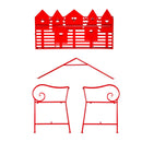 Americana Bird House Garden Bench